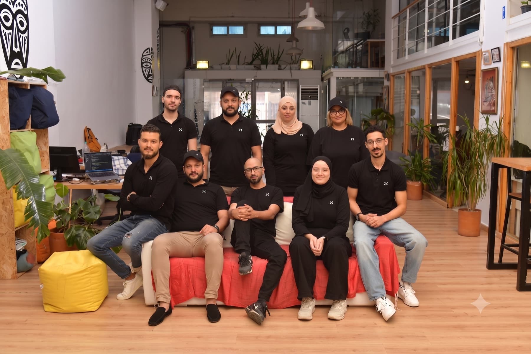 L'équipe Konnect Networks dans ses bureaux à Tunis